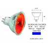 CLOSED DICROIC LAMP 38º 50W 12V BLUE 2600109AZ