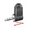 CONECTOR JACK 3.5mm MAC ACODADO