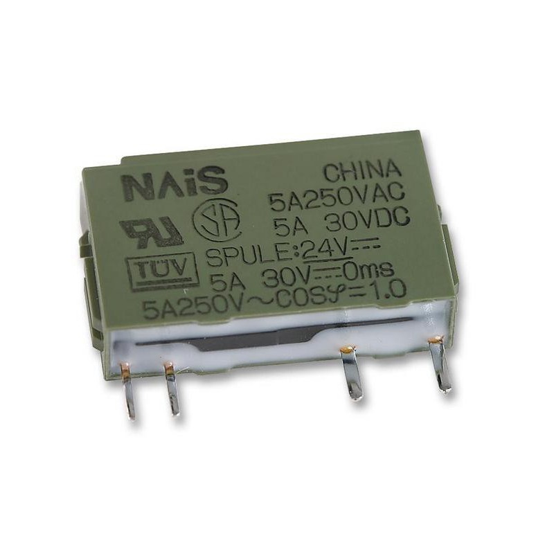 RELAY PA1A-24V, 30VDC, 250VAC, 3A, SPST