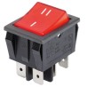 TOGGLE SWITCH 2C/2P 16A/250V LUM. ON/OFF 51555 YZ097