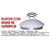 PLAFON CON RADAR DE SUPERFICIE 12W 960LM 231060CW