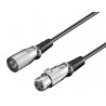 CONEXION AUDIO XLR-CANON 3PIN M-H 6M WIR356