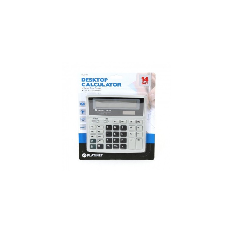 14 DIGITAL TABLE CALCULATOR PLA40472 PMC868