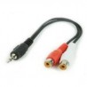 CABLE JACK 3.5 ST. A 2 RCA H  AUDIO 0.20M CAB02621 CCA406