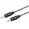 WIR255 CONEXION JACK 3,5 ST/M A JACK 3,5 ST/M 1,5M