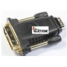 ADAPTER HDMI-A FEMALE  DVI-D MALE