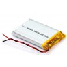 Battery 3.7V, 1050MAH LI-POLI. Rechargeable + circuit, BAT525