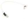 CONEXION RJ45  A RJ45 90º 0.25m CAT6 S/FTP, PIMF