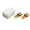 CON1016 CONECTOR FASTON HEMBRA 2 PINES