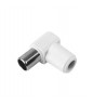 CONECTOR TV MACHO ACODADO 9.52 TECATEL