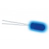 LP047 LAMP 12V 30MA BLUE 3MM THREADS