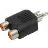 CON324  ADAPTADOR RCA/M A 2xRCA/H