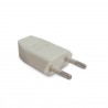 BIPOLAR PLUG WHITE 4mm, 10A, 250V, 0200484