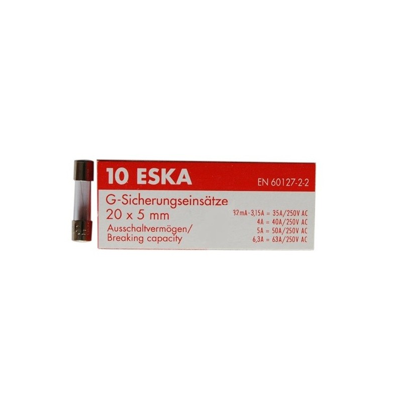 0.315A F FUSE RAPID 5X20 10 UNITS