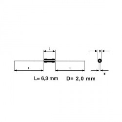 470K 1W RESISTENCIA METALICA