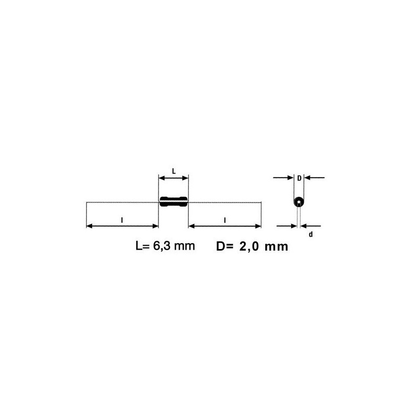 470K 1W METAL RESISTOR