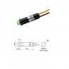 Piloto led 5mm 12V Verde, 12.726/5/V