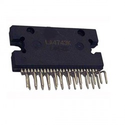 LA4743K INTEGRATED CIRCUIT