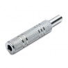 JACK CONNECTOR 6.3 mm STEREO FEMALE METAL