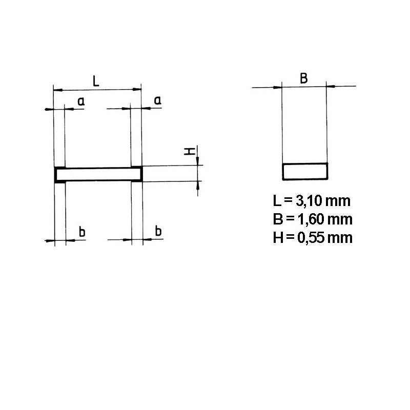 620K, 0.25W SMD FILM RESISTOR