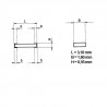 620K, 0.25W RESISTENCIA DE PELICULA SMD