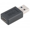 CON747 ADAPTER USB-A MALE USB-C FEMALE