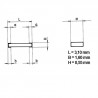 750R 0.25W RESISTENCIA SMD