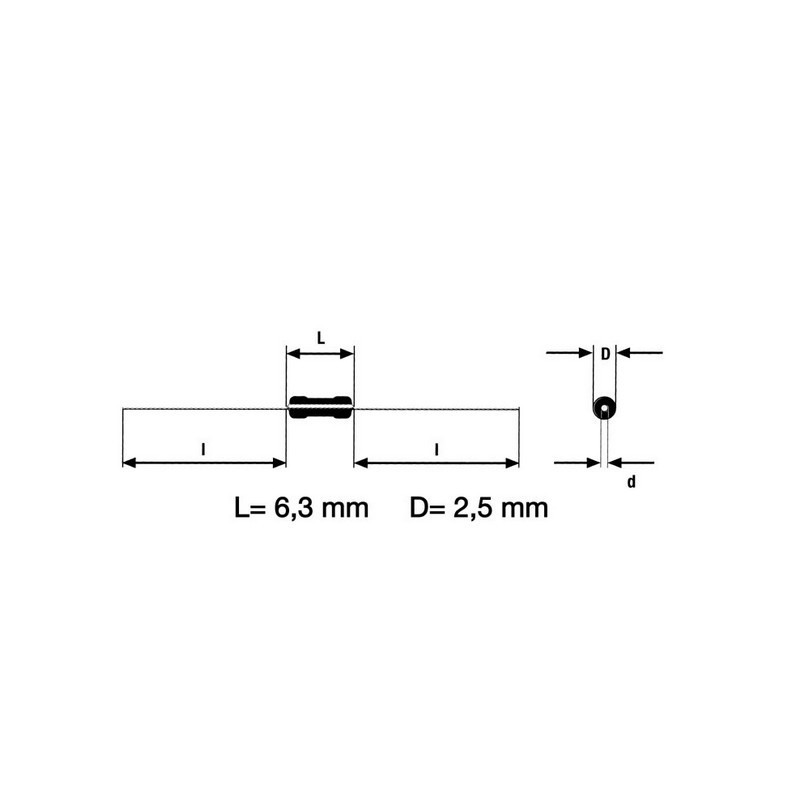 0.22R 1W RESISTENCIA METALICA