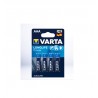 AAA LONGLIFE POWER PACK 4 PILAS R003 VARTA