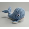 Peluche amigurumi ballena