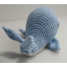 Peluche amigurumi ballena