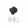 BIPOLAR PUSHBUTTON 16A BLACK 11.405.PN