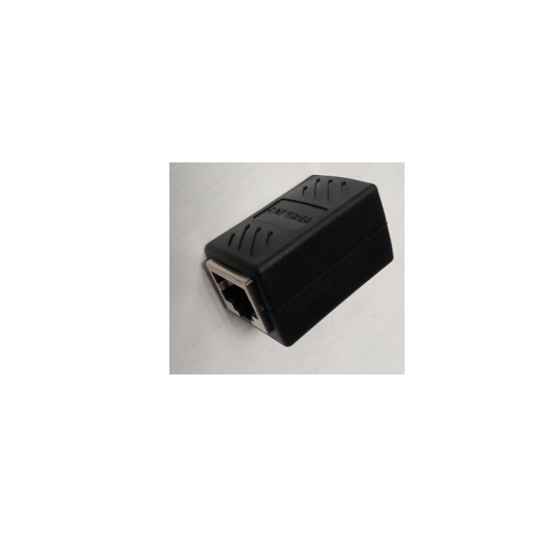 ADAPTER RJ45 F. to RJ45 F. BLACK STP BLACK