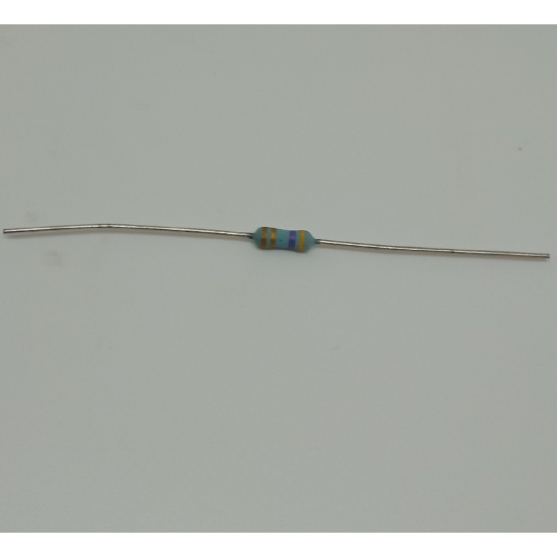 RESISTOR, FUSE 4.7 1/4W, 121284900