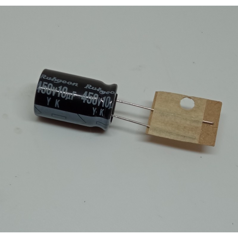 CAPACITOR ELECT 10MF, 450V, 110767991