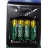 VARTA BATTERY CHARGER + 4 AA 2100mAh