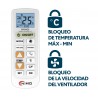 MAN426 MANDO UNIVERSAL AIRE ACONDICIONADO