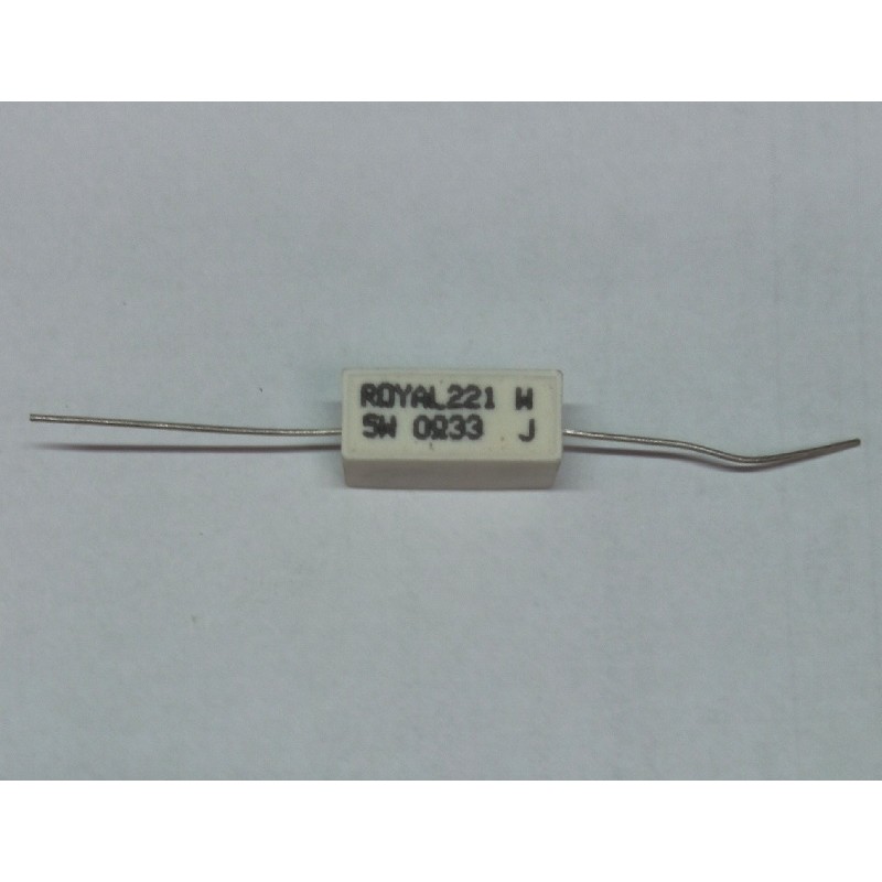 RESISTOR 0.33 5W AXIAL WINDING