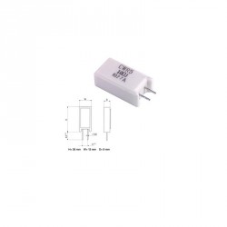 10R 5W RESISTOR 13X9mm