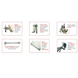 FTE-OR80 + LNC ANTENA PARABOLICA ACERO + LNB