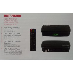 RDT-700HD DVB TDT RECEIVER...
