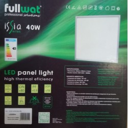 ISSIA-40W5959-BN  LED PANEL LIGT 595x595, 4000K, 3500 lm