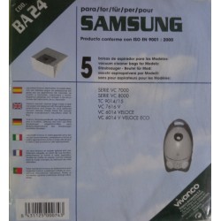 BA24 VACUUM BAG FOR SAMSUNG, 5 UNITS