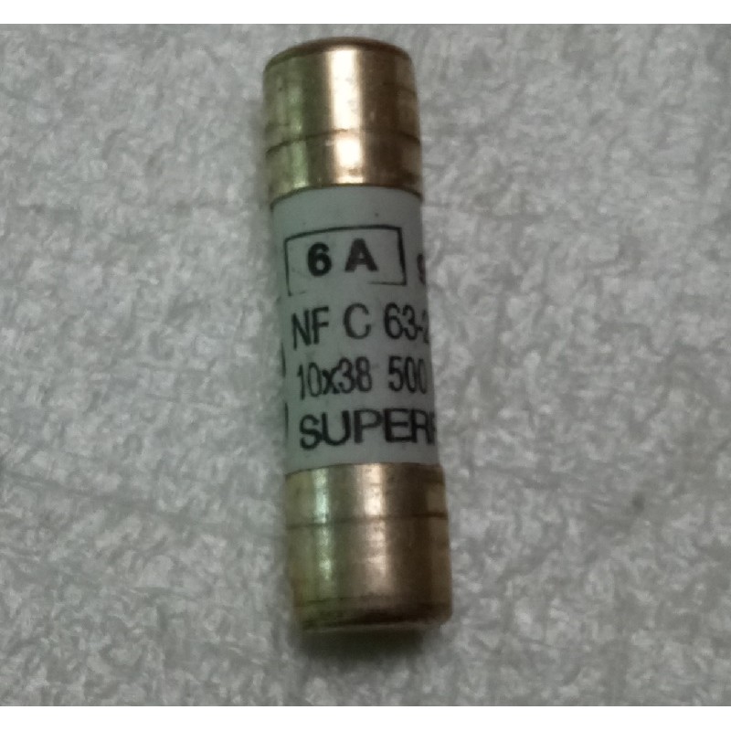 CERAMIC FUSE S0 S-I 6A 500V