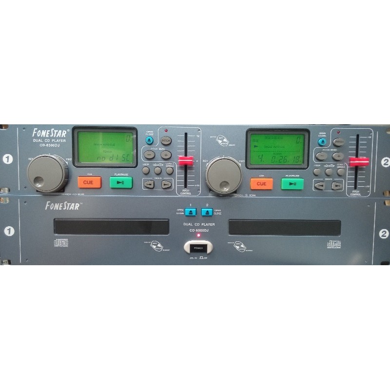 CD-6300DJ DOUBLE CD PLAYER