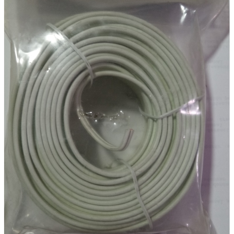 SPEAKER CABLE 2x1.5mm WHITE 25 Meters 4085025