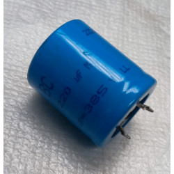 220uF 385V Electrolytic...