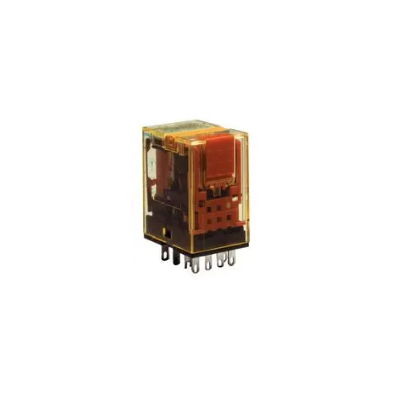 Power Relay, 4PDT, 24 VDC, 6 A