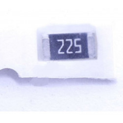 2.2M 0.25W RESISTENCIA SMD...