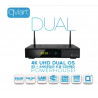 QVIART DUAL RECEPTOR 4K UHD COMBO